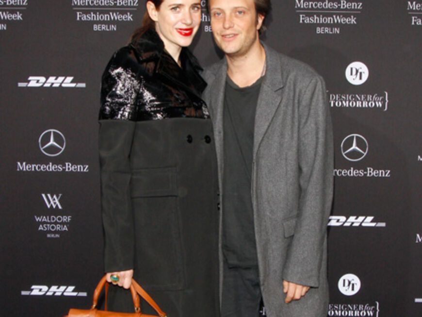 Julia Malik mit Ehemann August Diehl