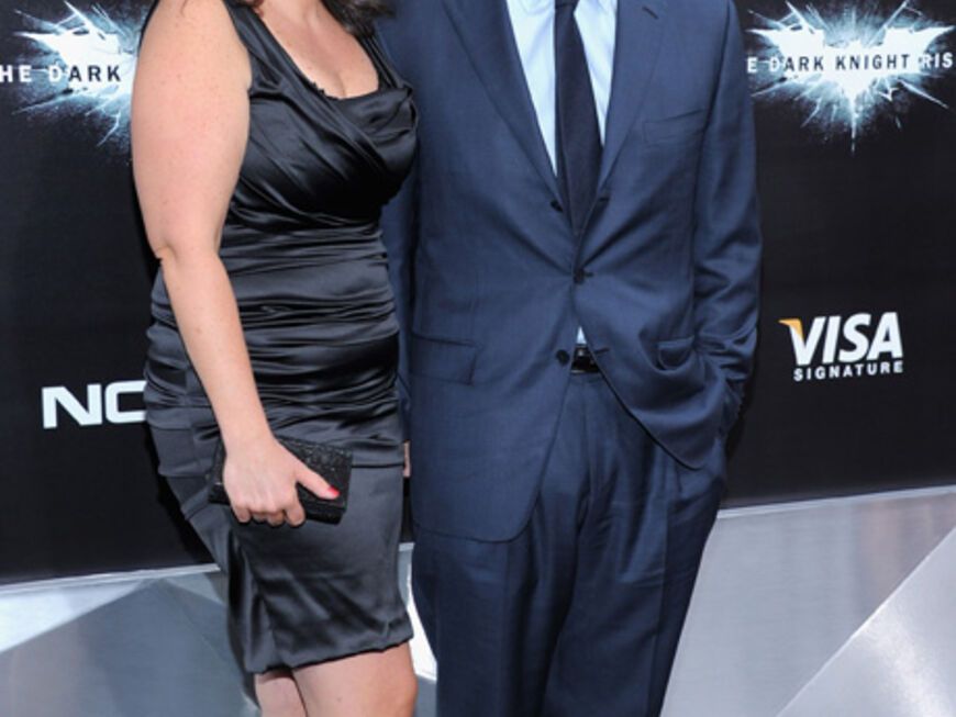 Es sollte sein bester - aber auch letzter Batman-Film sein: Regisseur Christopher Nolan mit seiner Frau und Filmproduzentin Emma Thomas