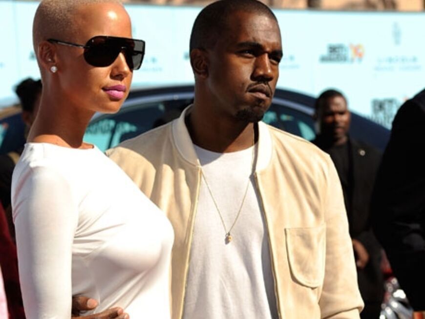 Kanye West und seine Model-Freundin Amber Rose haben sich wieder versöhnt