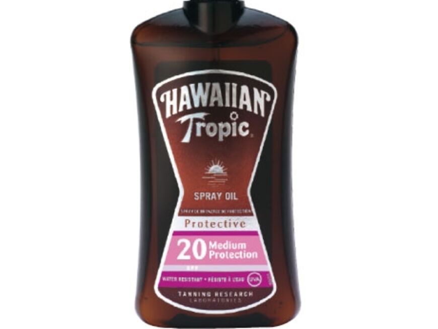 Wasserfest "Protective Spray Oil LSF 20" von Hawaiian Tropic, 200 ml ca. 9 Euro