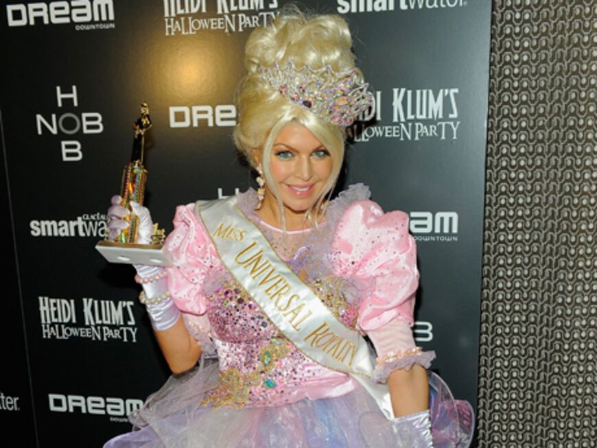 Fergie war als "Miss Universal Rovality" auch bei der großen Party dabei