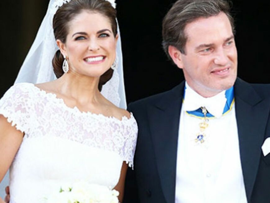 Auch dieses Jahr gab es wieder einige märchehafte Promihochzeiten. Madeleine von Schweden heiratete am 8. Juni den bürgerlichen Chris O'Neill