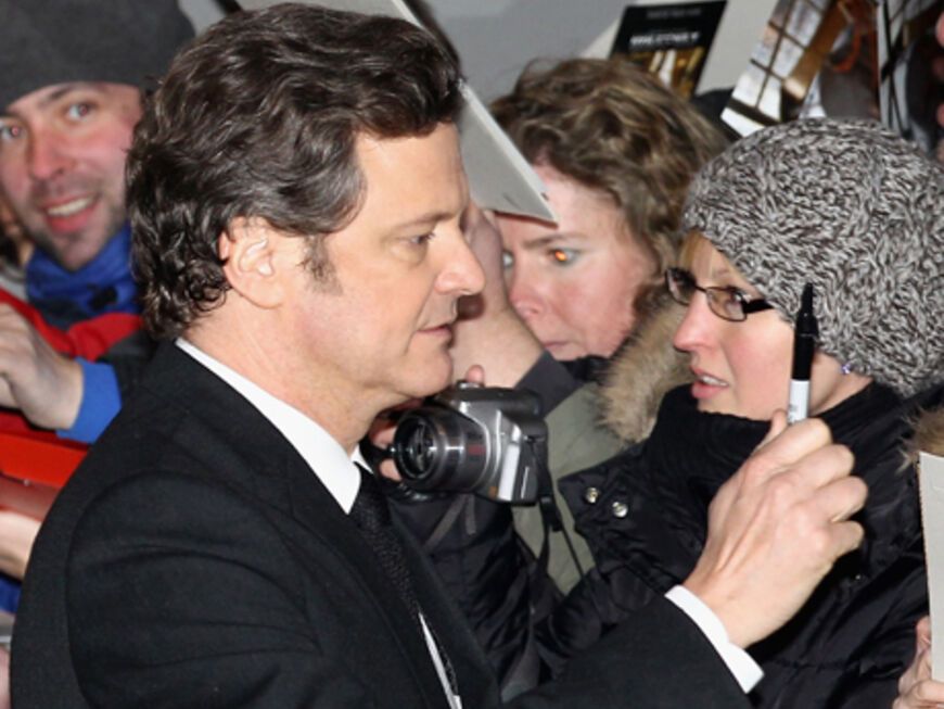 Colin Firth wurde gerade mit einem BAFTA-Award als "Bester Hauptdarsteller" für seine Rolle ausgezeichnet. Ob er auch den begehrten Oscar holen kann?
