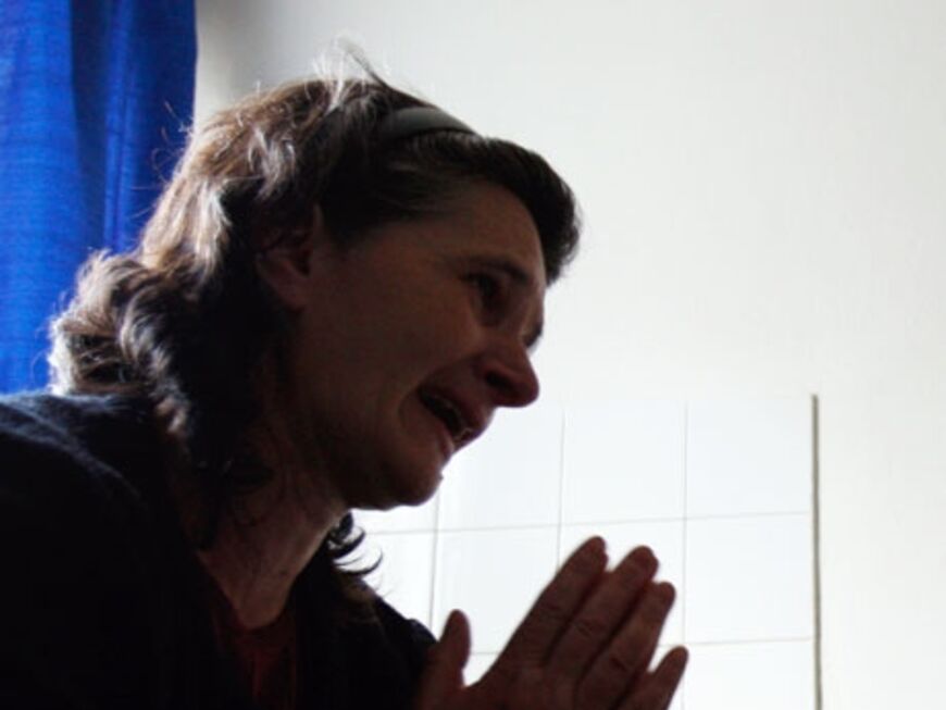 In der bosnischen Stadt Gorazde erzählt eine Frau ihre Geschichte
