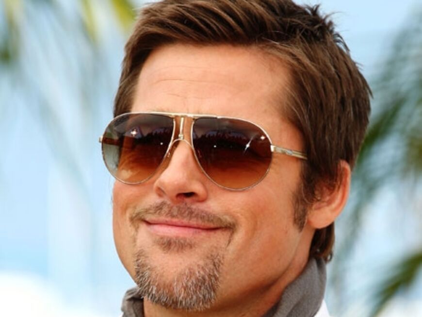 Cooles Lächeln: Brad Pitt lässt Frauenherzen höher schlagen