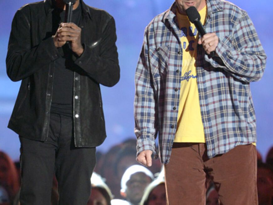 Chris Rock und Adam Sandler hielten eine Laudatio