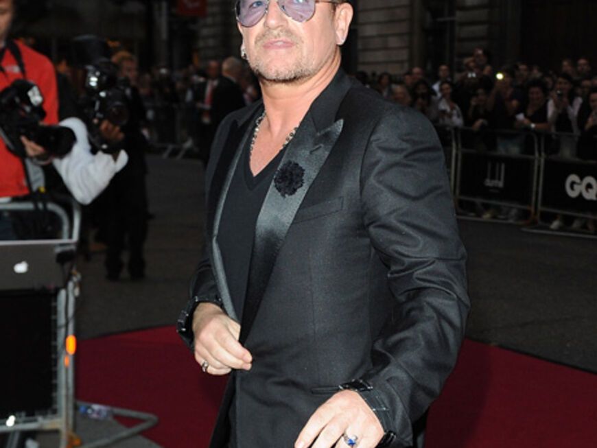 Kam auch nach London: U2-Frontmann Bono