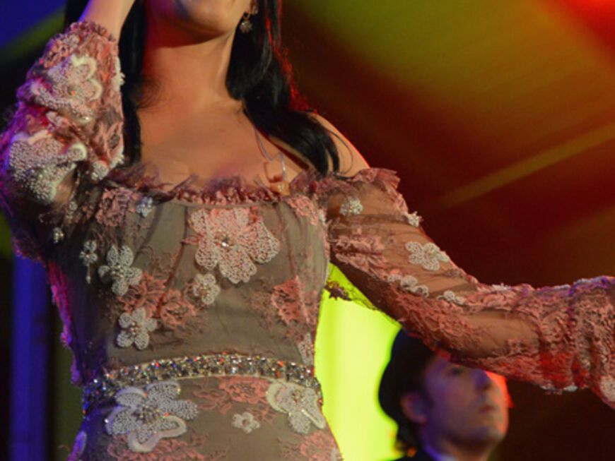 Katy Perry sorgte für das musikalische Highlight