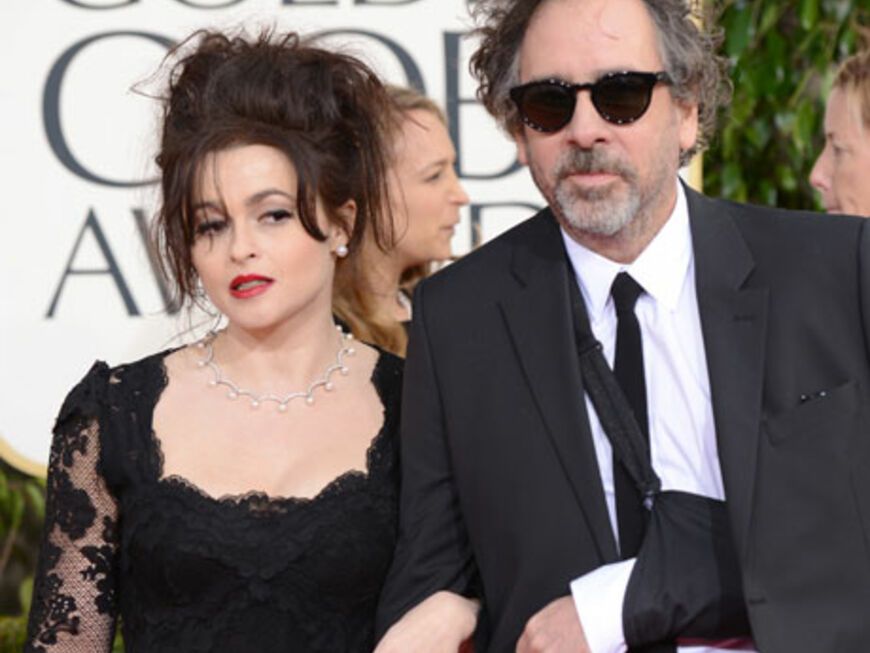 Helena Bonham Carter und Tim Burton passen rein optisch perfekt zueinander