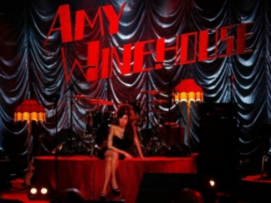 Amy Winehouse bei ihrem Grammy-Auftritt (2008)