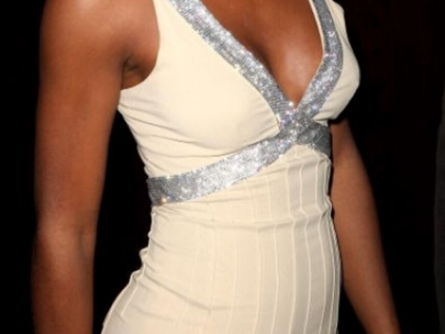 Sängerin Kelly Rowland (Destiny's Child) bei der Aftershowparty