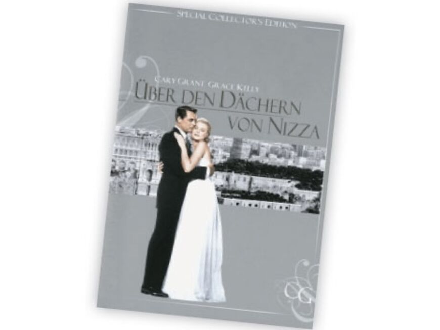 DVD "Über den Dächern von Nizza" mit Grace Kelly und Cary Grant über Amazon, ca. 20 Euro