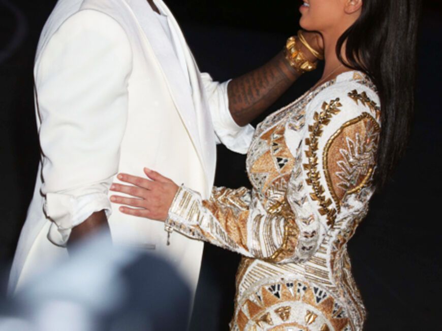 Das muss Liebe sein: Kim und Kanye turteln in Cannes