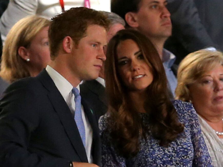 Prinz Harry mit Kate Middleton