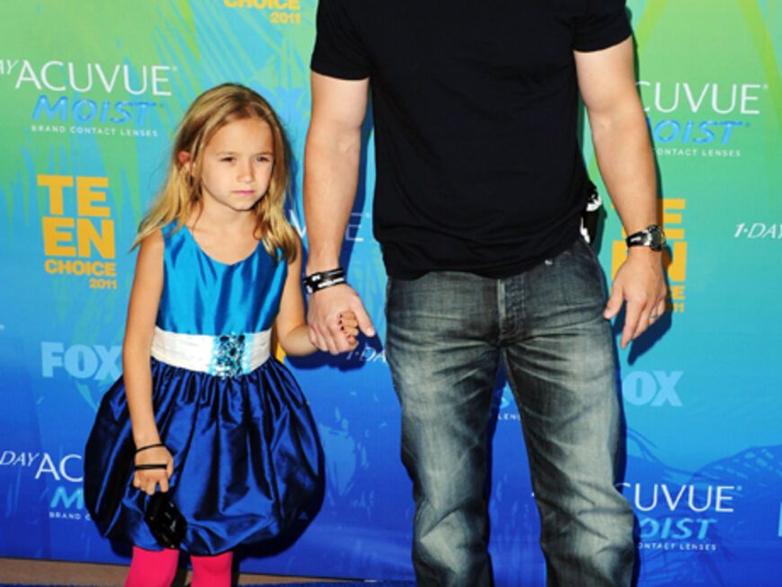 Von Kindern für Kinder: Hollywood-Star Mark Wahlberg brachte seine Tochter zu den "Teen Choice Awards" mit