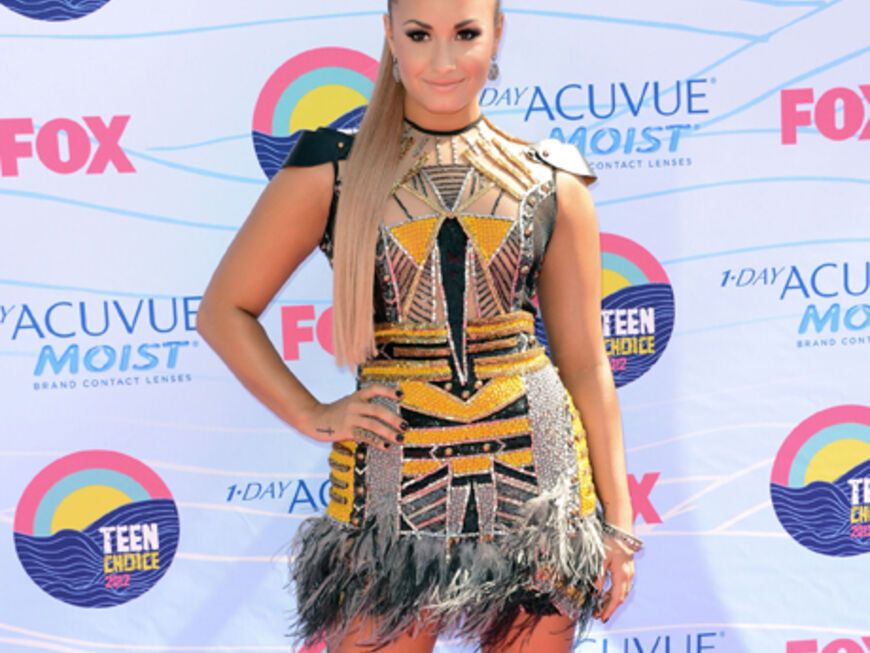Am Sonntag, 22. Juli, fanden in Los Angeles die berühmten "Teen Choice Awards" statt. Alles was in Show- und Musikbranche einen Namen hat, ließ sich dieses Event nicht entgehen. Sängerin Demi Lovato führte als Moderatorin durch den Abend