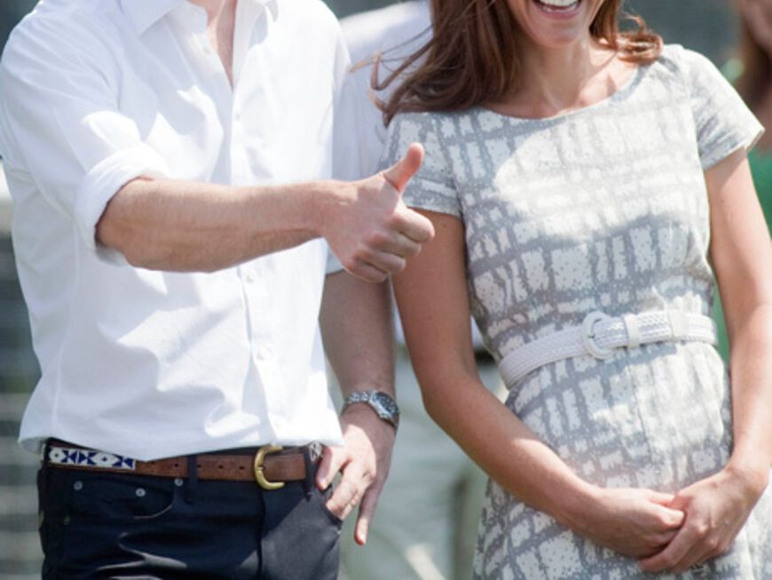 Schönes Paar: Wann wohl bei Prinz William und Herzogin Kate der Nachwuchs kommt?