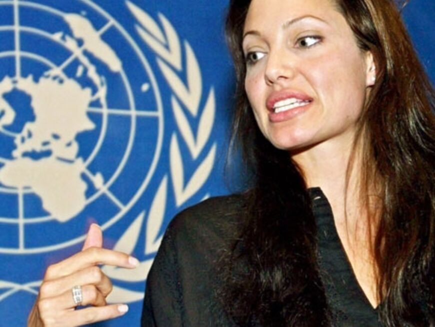 Angelina Jolie kämpft für bedürftige Menschen