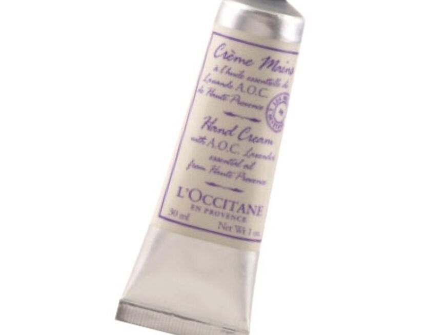 "Handcreme Lavendel" von LOccitane, 30 ml ca. 7 Euro