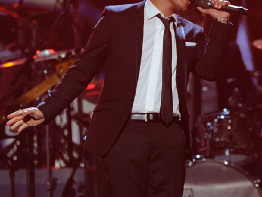Bruno Mars performte seine großen Hits live vor dem Publikum
