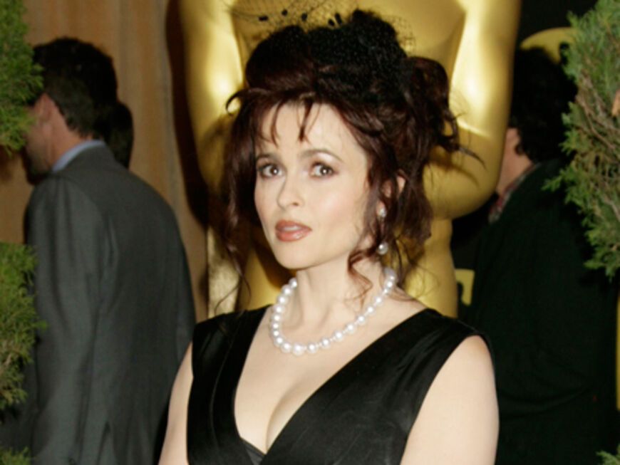 Helena Bonham Carterï»¿ war ebenfalls geladen. Sie will mit ihrer Nebenrolle in "The Kings Speech" die Trophäe holen