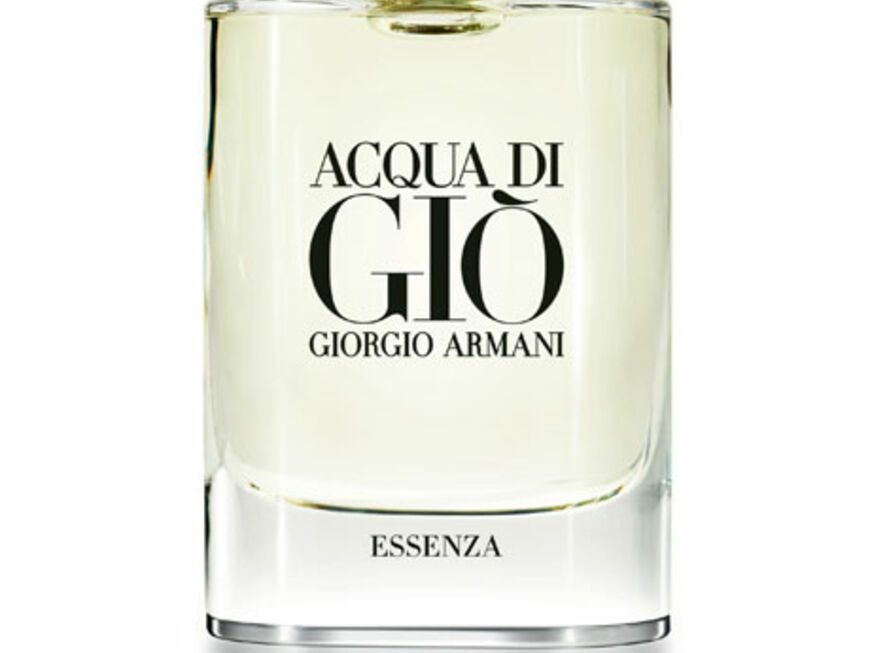 "Acqua di Gio Essenza" von Armani, 40 ml ca. 64 Euro