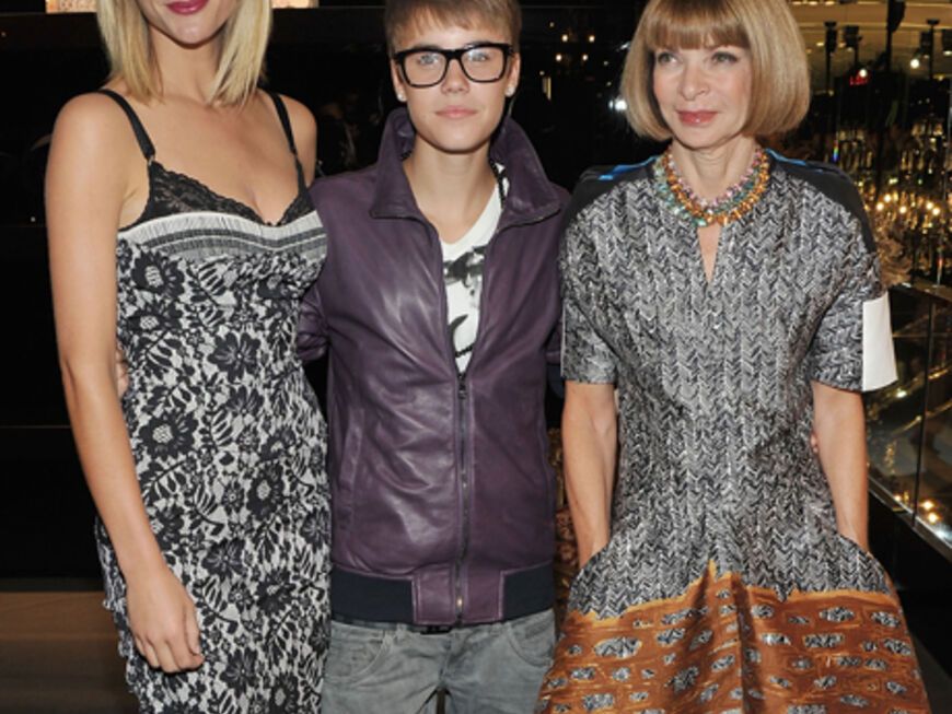 Brooklyn Dekker, Justin Bieber und Anna Wintour amüsierten sich auf der Dolce & Gabbana-Party