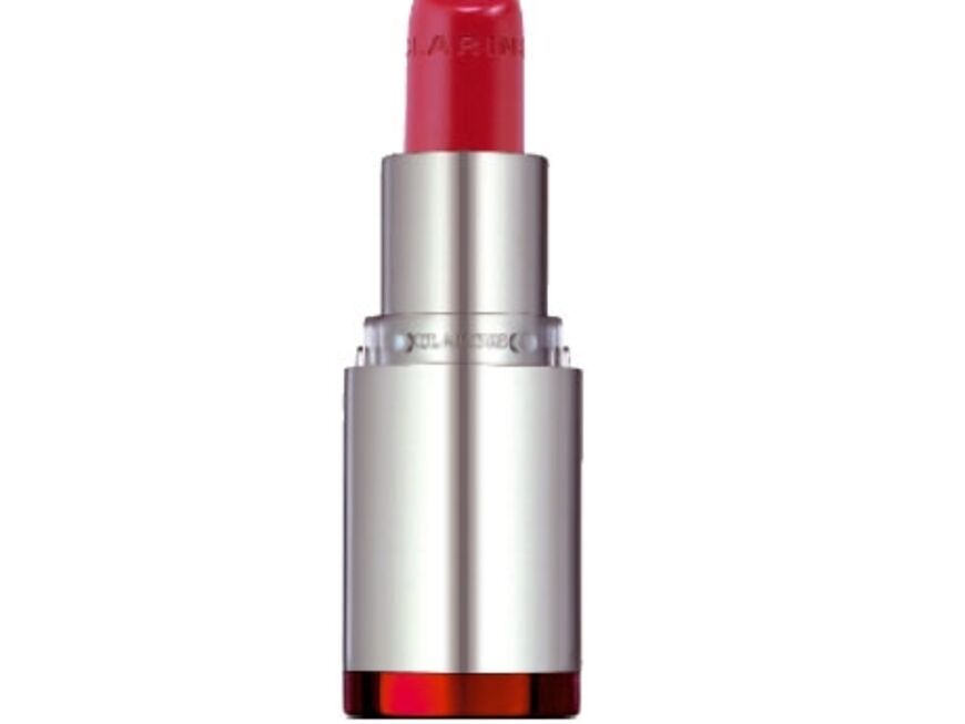 Rote Lippen: 1. Longlasting "Joli Rouge 716" von Clarins, ca. 20 Euro