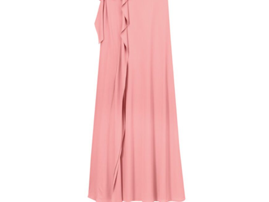 Das Kleid von Filippa K (ca. 290 Euro) trägt den Namen "Flamingo". Wir sind sicher, wir werden uns genauso paradiesisch darin fühlen!