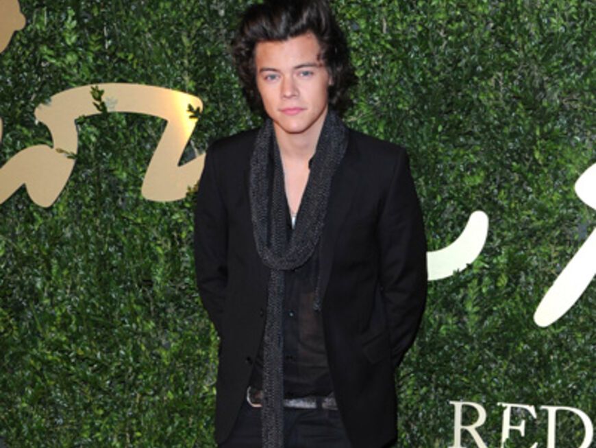 One Direction-Sänger Harry Styles wurde mit einem "Britsh Style Award" ausgezeichnet