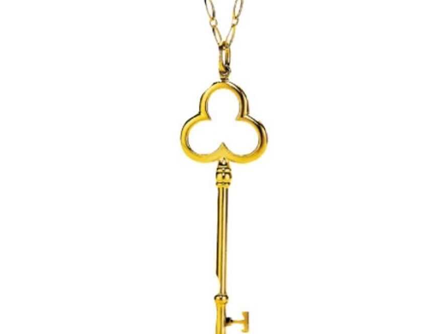 Sehr elegant: Schlüssel von Tiffany & Co., ca. 600 Euro