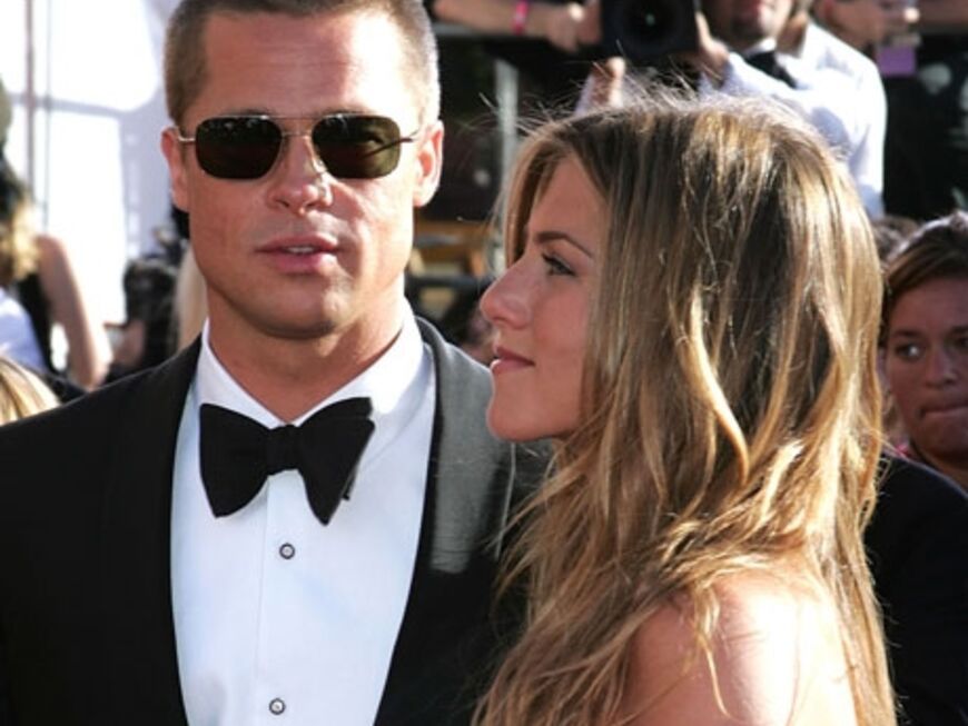 Aniston mit Ex-Mann Brad Pitt