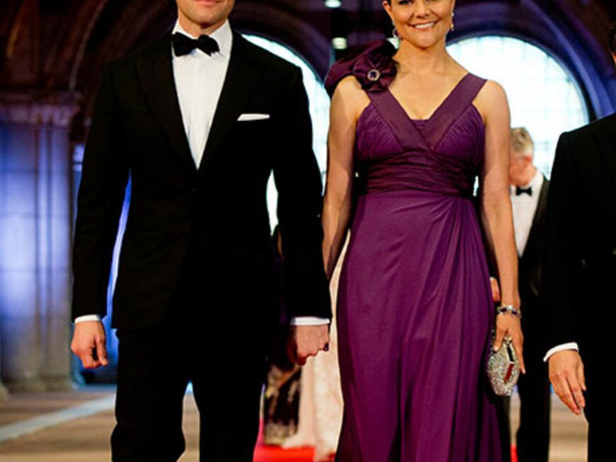 Prinz Daniel von Schweden mit seiner Frau, Kronprinzessin Victoria