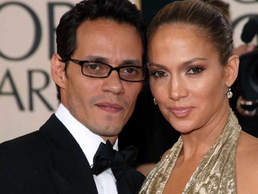 Trügerische Harmonie: Jennifer Lopez und ihr Ehemann Marc Anthony. Ihre Ehe soll nur noch auf dem Papier existieren.