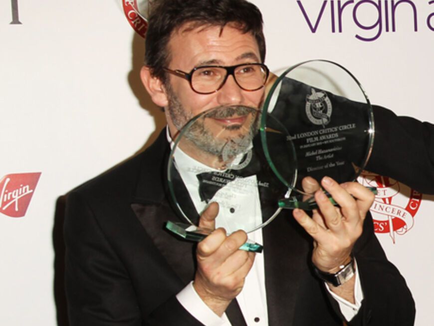 Michel Hazanavicius wurde zum "Regisseur des Jahres" und sein Werk "The Artist" zum "Film des Jahres" gekürt. Glückwunsch