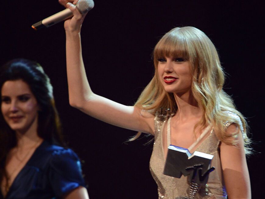 Abräumerin: Taylor Swift feiert einen ihrer drei Preise