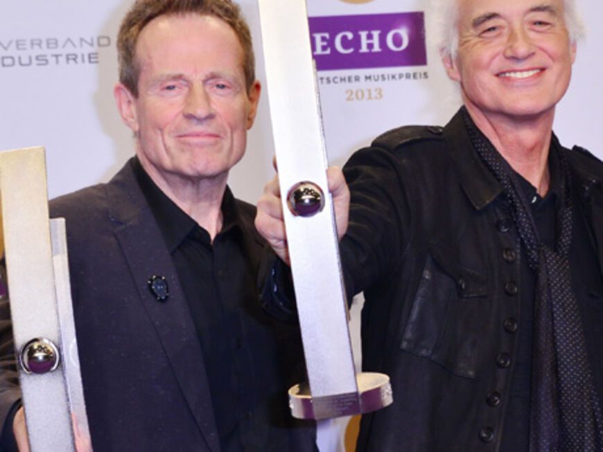 Kultband Led Zeppelin freuten sich über einen Award für ihr Lebenswerk