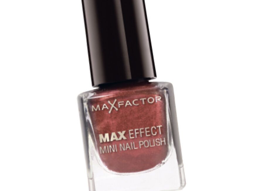 Nagellack „Max Effect Mini Nail Polish – Nr. 3“ von Max Factor, ca. 5 Euro