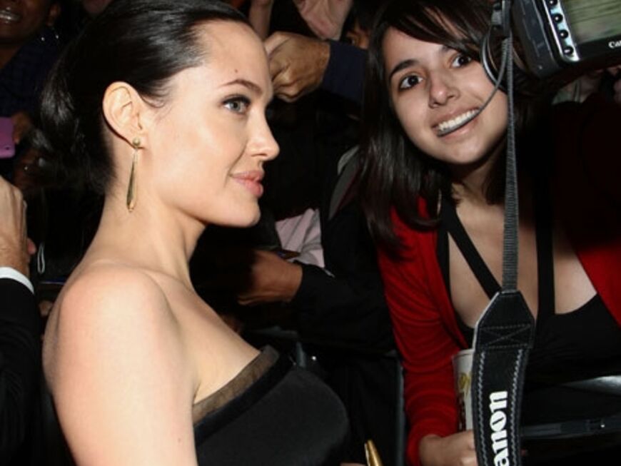 Stolz auf ihren Freund Brad Pitt: Angelina Jolie