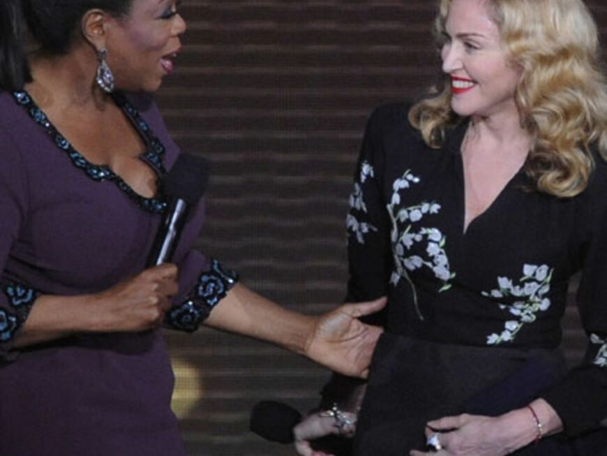 Sie lobte die Talk-Masterin für ihr Engagement und ihre Art. Für Madonna ist Oprah eine "self-made woman" - und für viele andere auch. Danke Oprah!