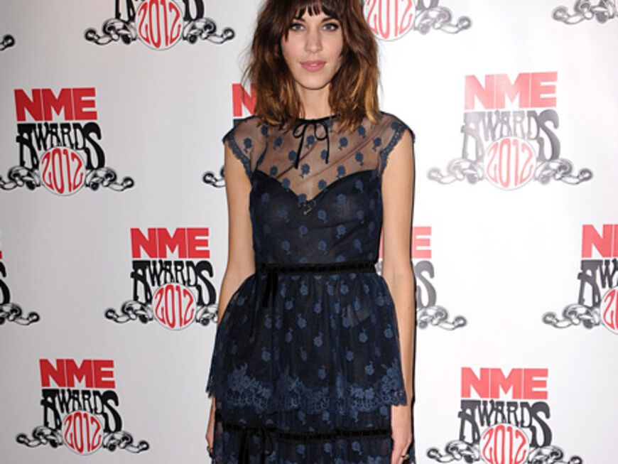 Alexa Chung bei den NME-Awards 2012 in London