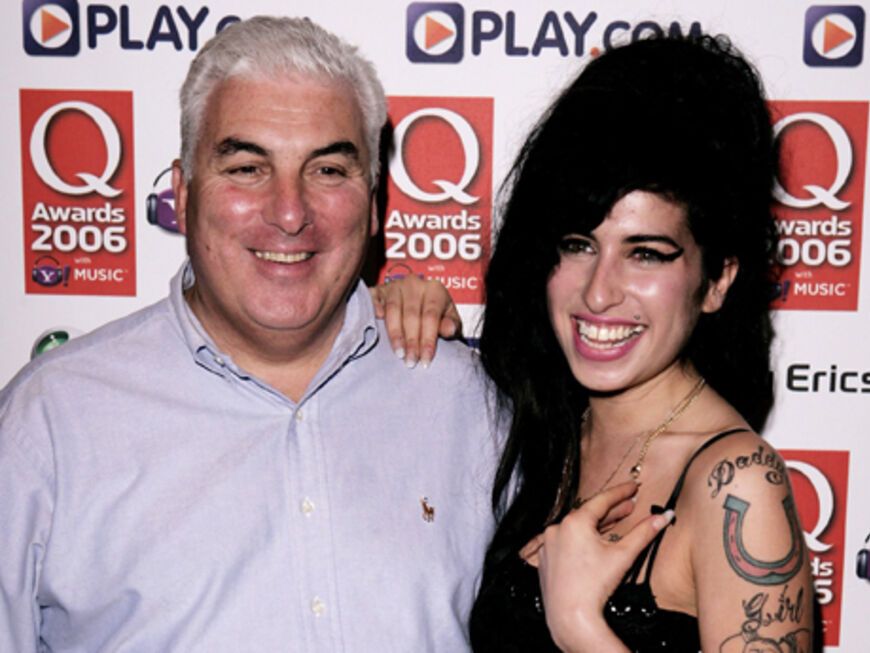 Amy Winehouse mit ihrem Vater