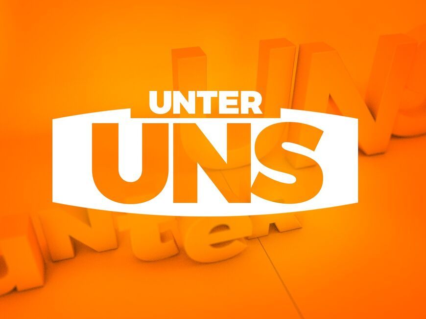 "Unter uns"-Logo in orange