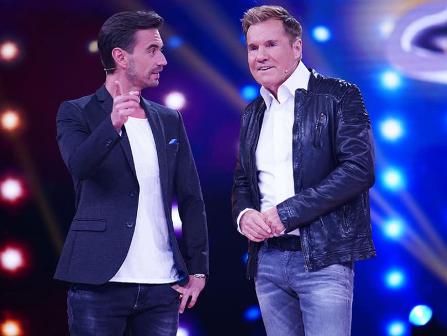 Florian Silbereisen und Dieter Bohlen bie DSDS