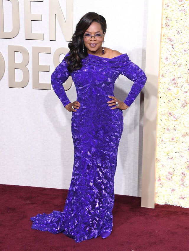Oprah Winfrey bei den "Golden Globes" 2024