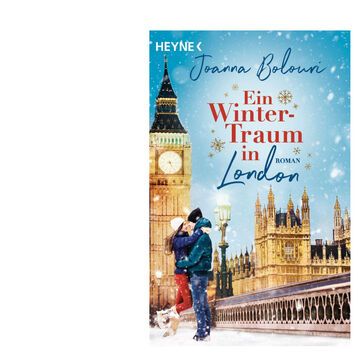 Ein Wintertraum in London Weihnachtsbuch Cover von Joanna Bolouri