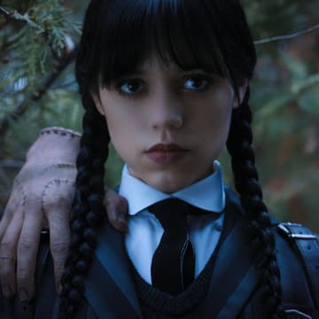 Jenna Ortega als Wednesday Addams