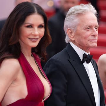 Catherine Zeta Jones und Michael Douglas in Cannes
