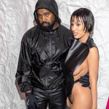 Kanye West und Bianca Censori auf der Fashion Week in Mailand