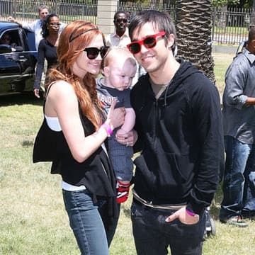 Eine glückliche Familie: Ashlee Simpson, Pete Wentz und Baby Brony Mowgli